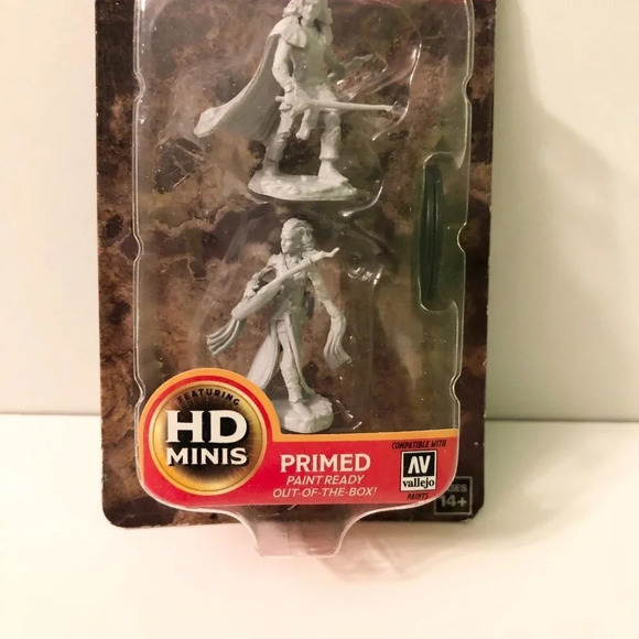 Pathfinder Battles Human Female Bard  HD Unpainted Miniatures Deep Cuts - Picture 3 of 12
